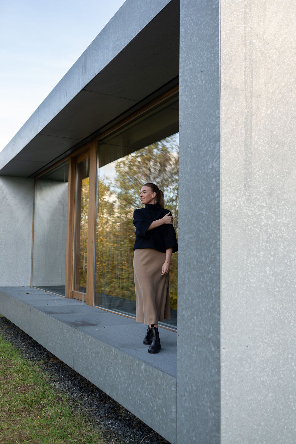 TALV.Y navy - Wollpullover – Bild 2